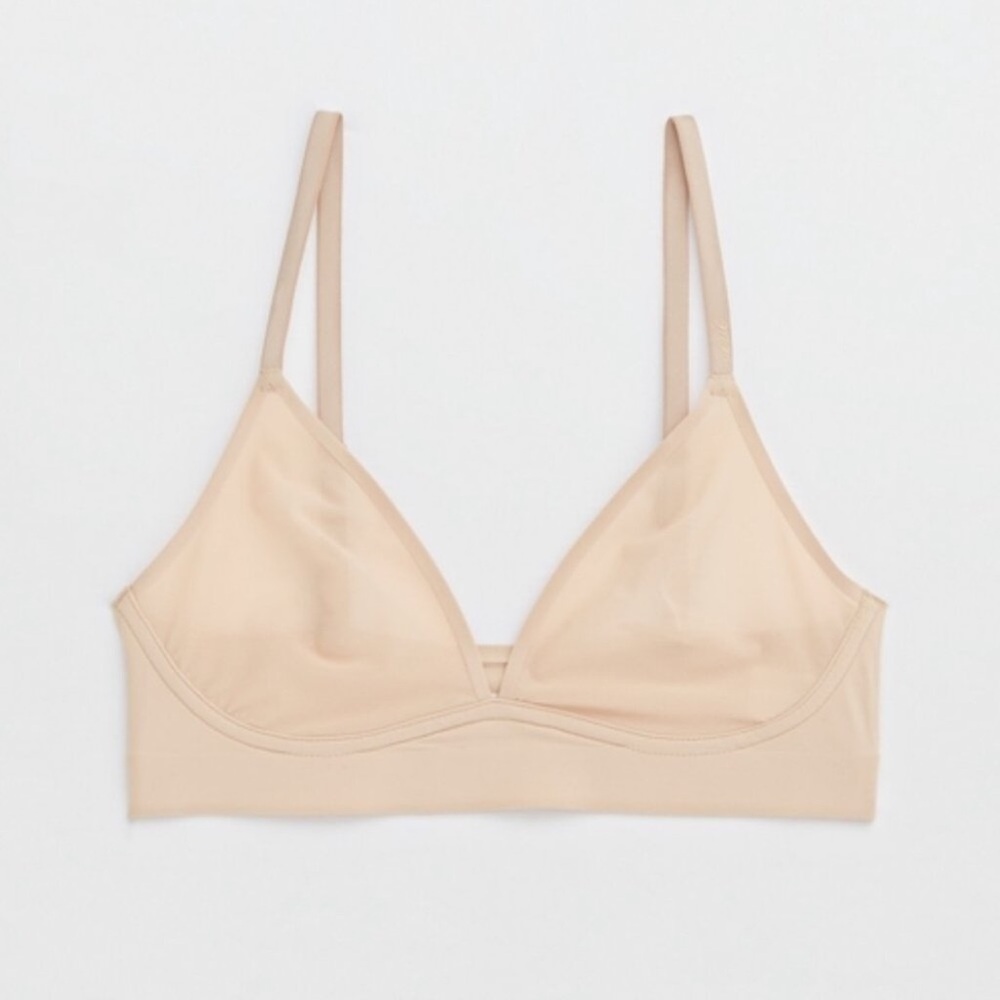 aerie Nude Triangle Bralette